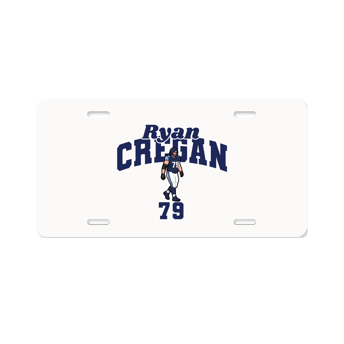 License Plate — Signature Arch in Classic