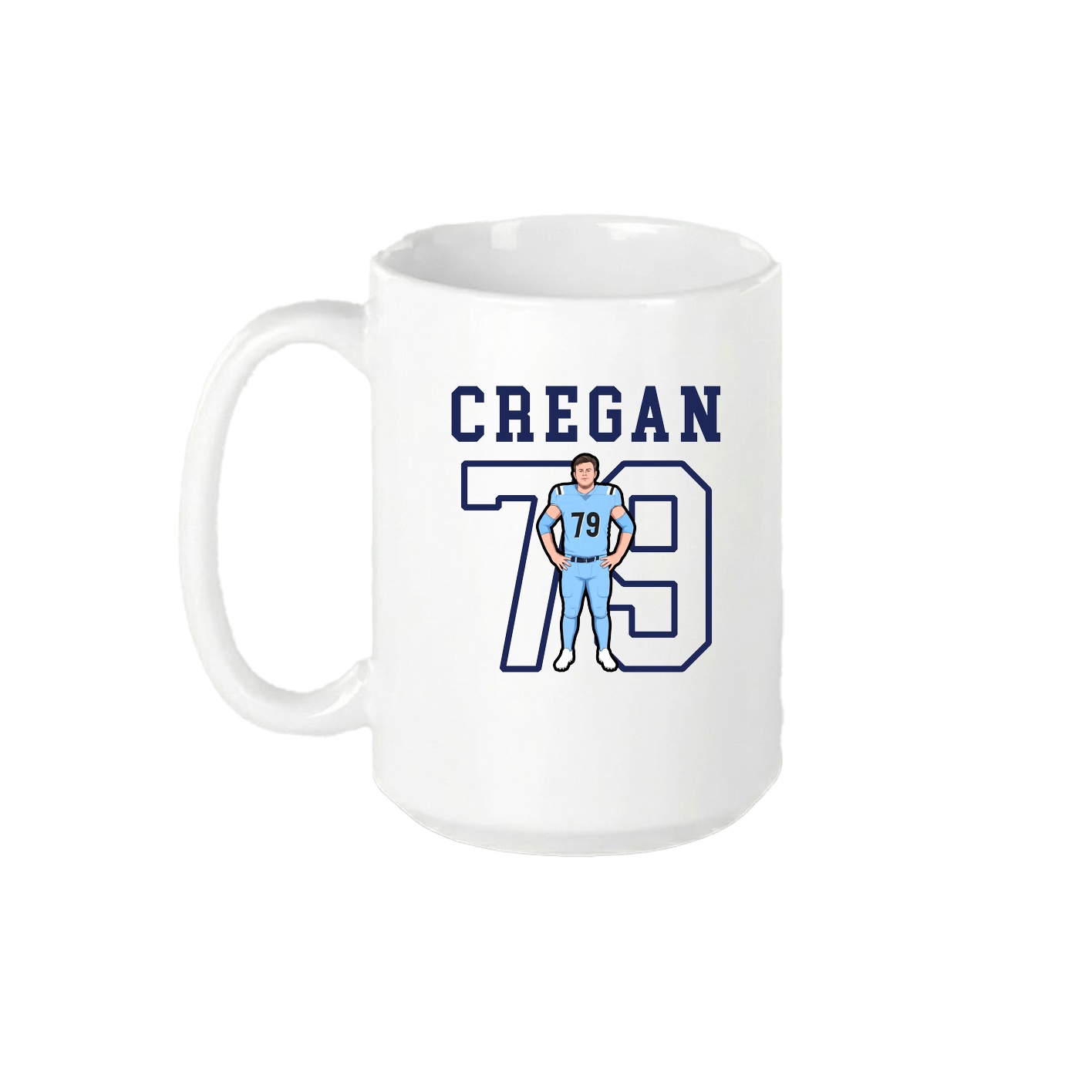 15oz Coffee Mug — Shirsey in White