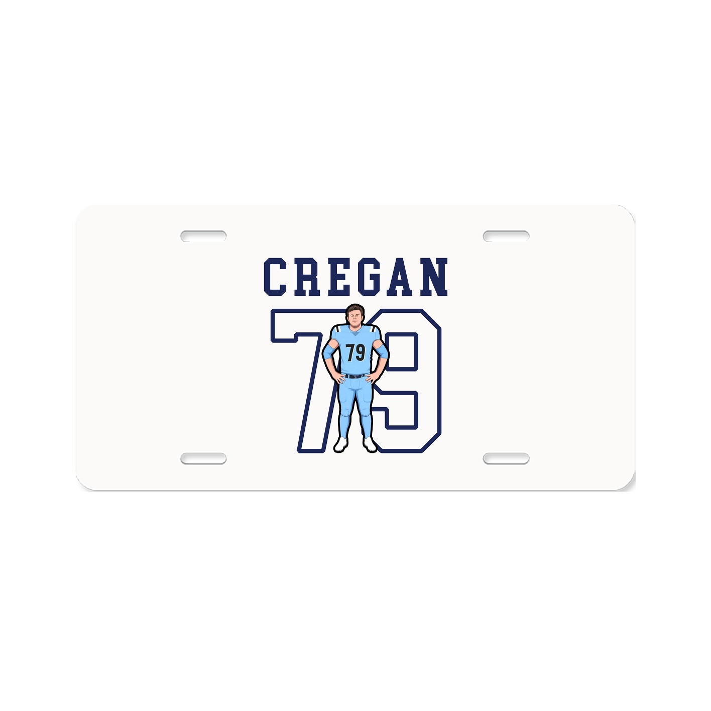 License Plate — Shirsey in Classic