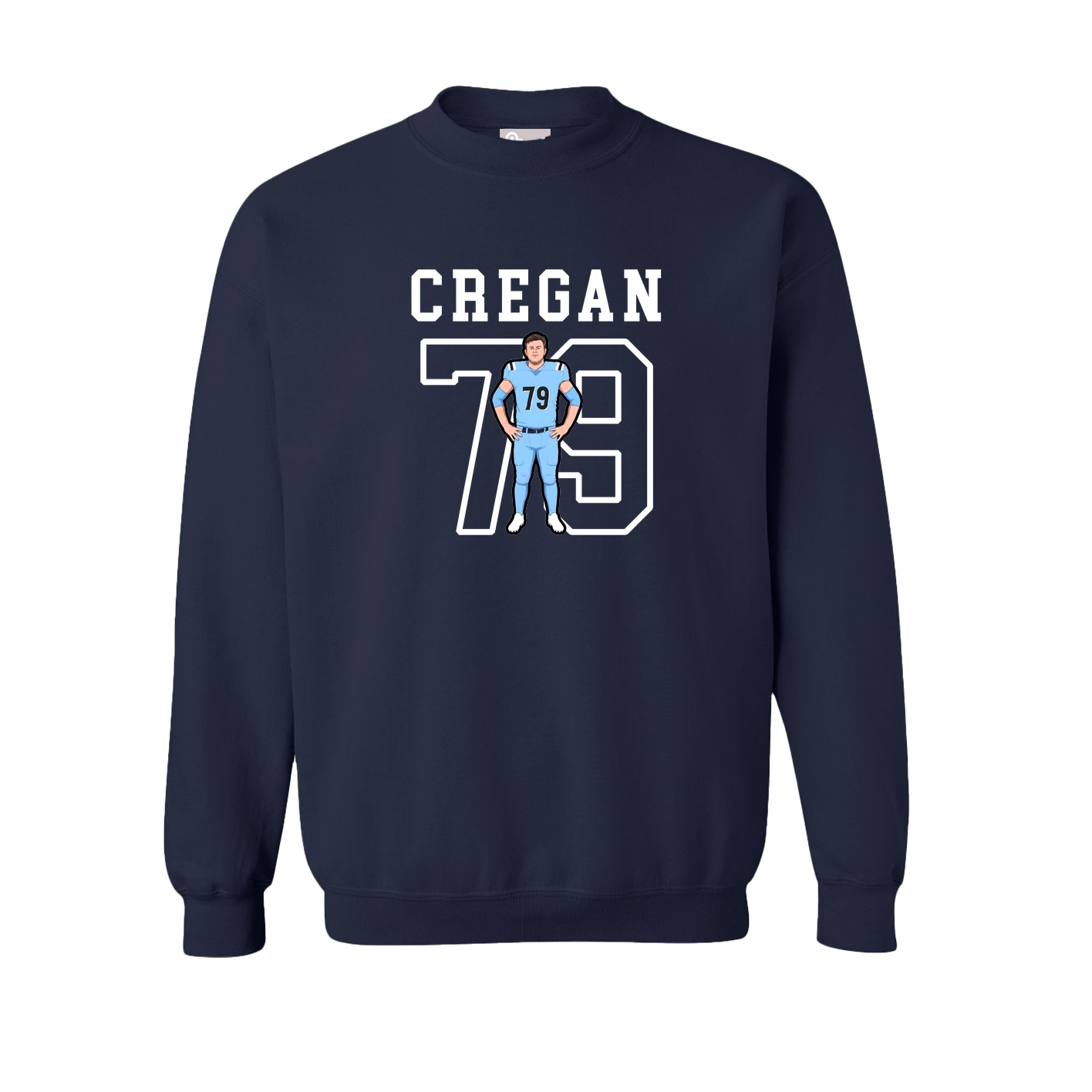 Fleece Crew — Shirsey in Navy