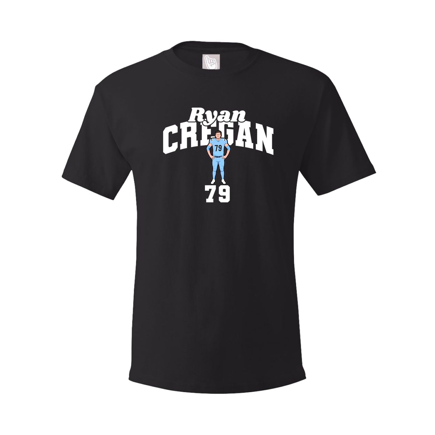 Youth Tee — Signature Arch in Black