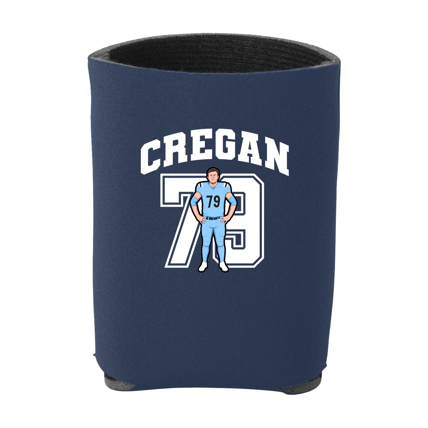 Can Holder — Number in Navy