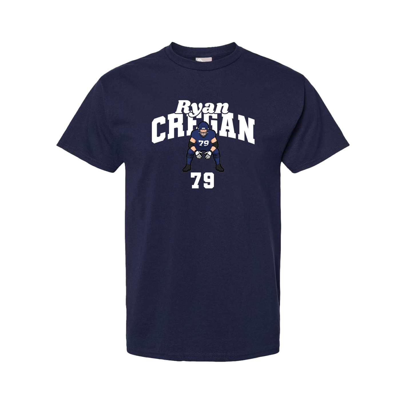 Tee — Signature Arch in Navy