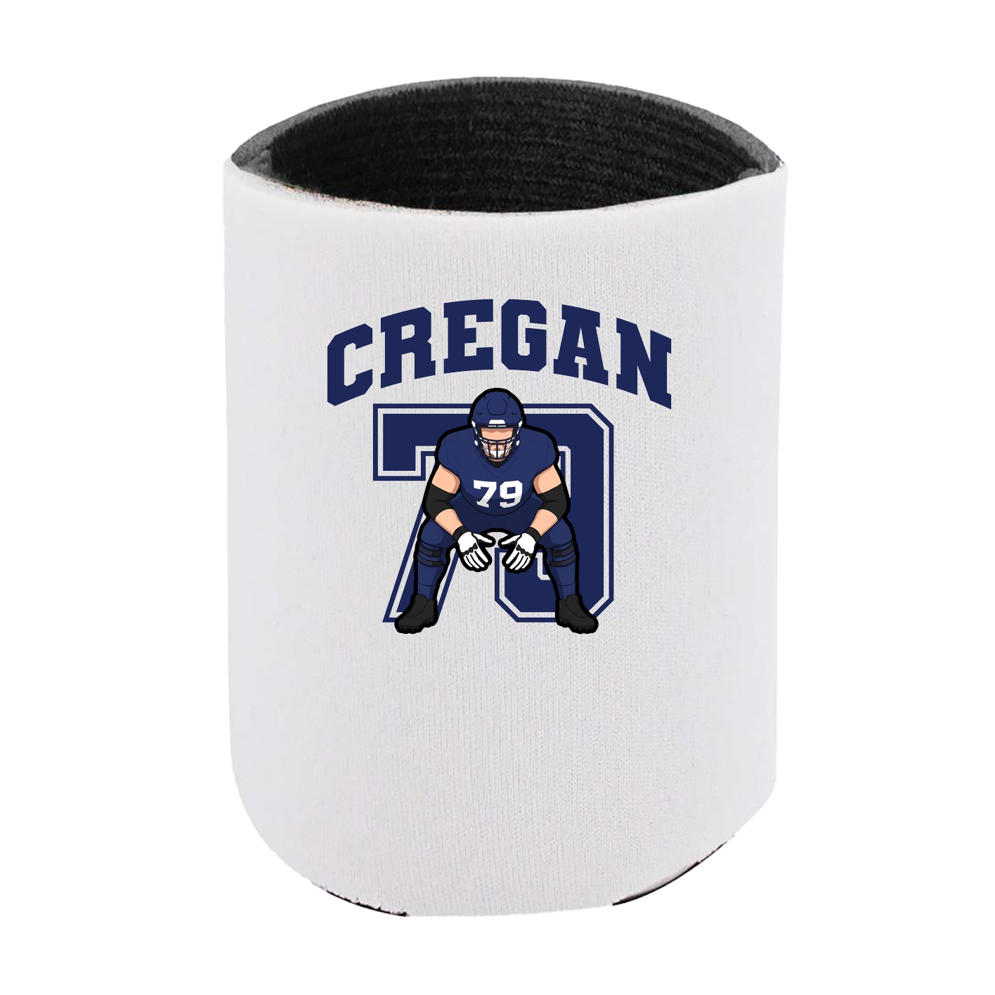 Can Holder — Number in White