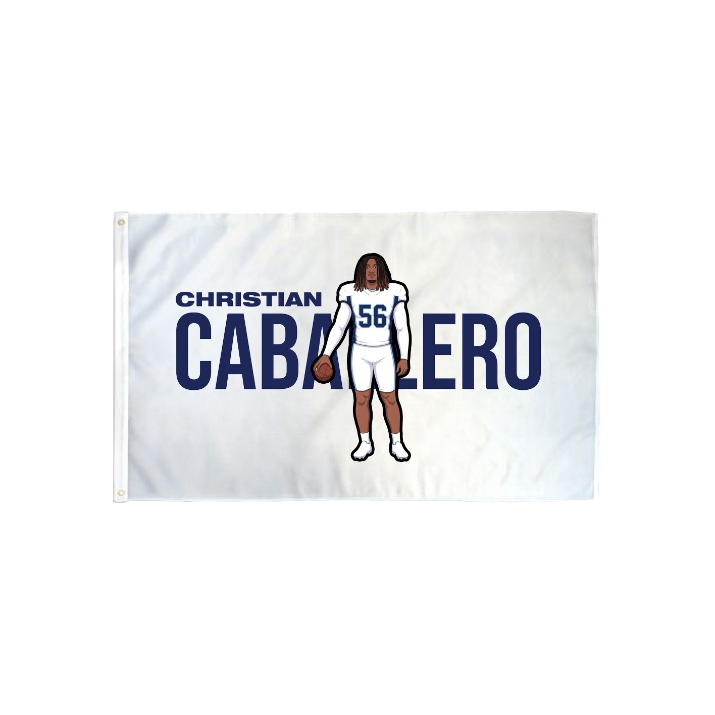 3x5 Flag — Player Name in Classic
