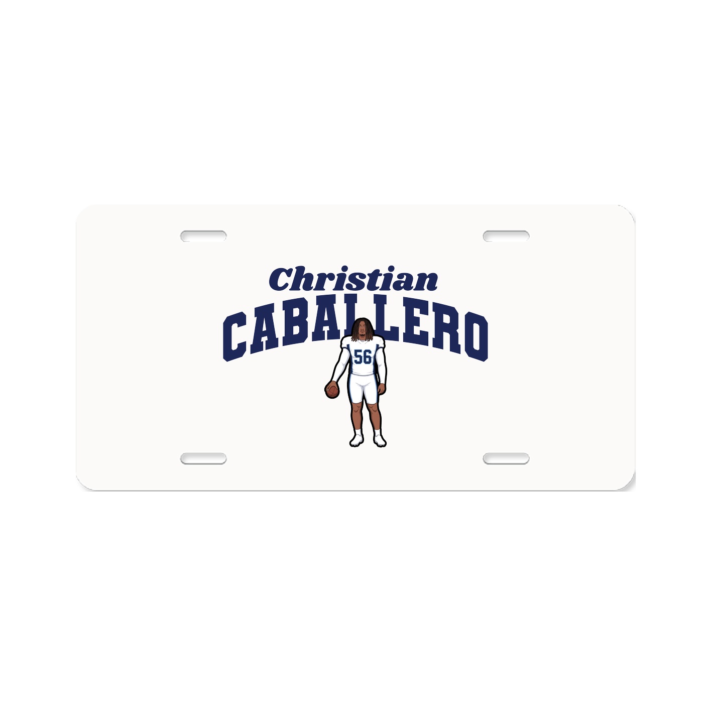 License Plate — Signature Arch in Classic