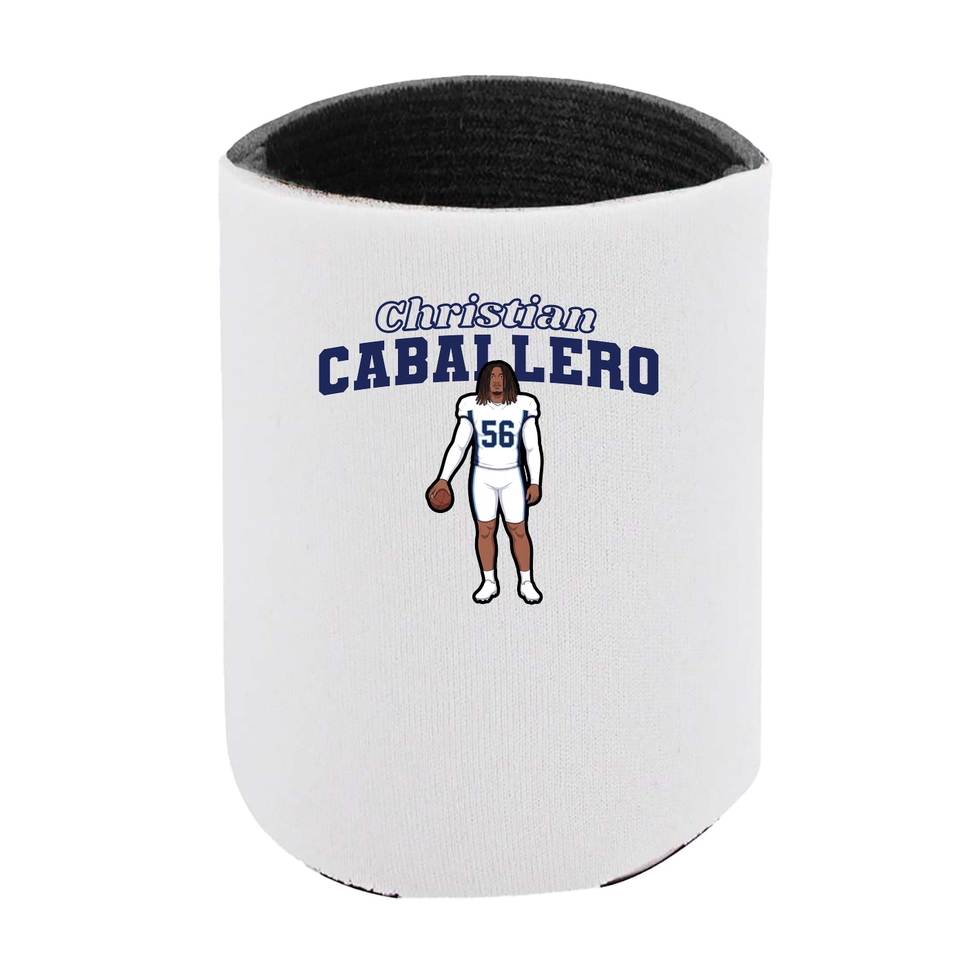 Can Holder — Name Arch in White