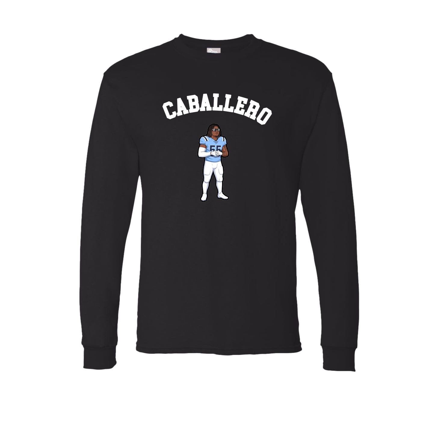Long Sleeve Tee — Shirsey Arch in Black
