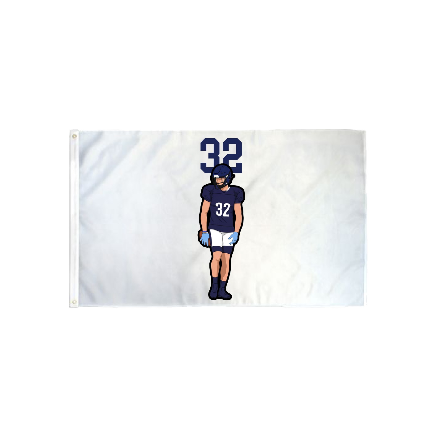3x5 Flag — Number Top in Classic