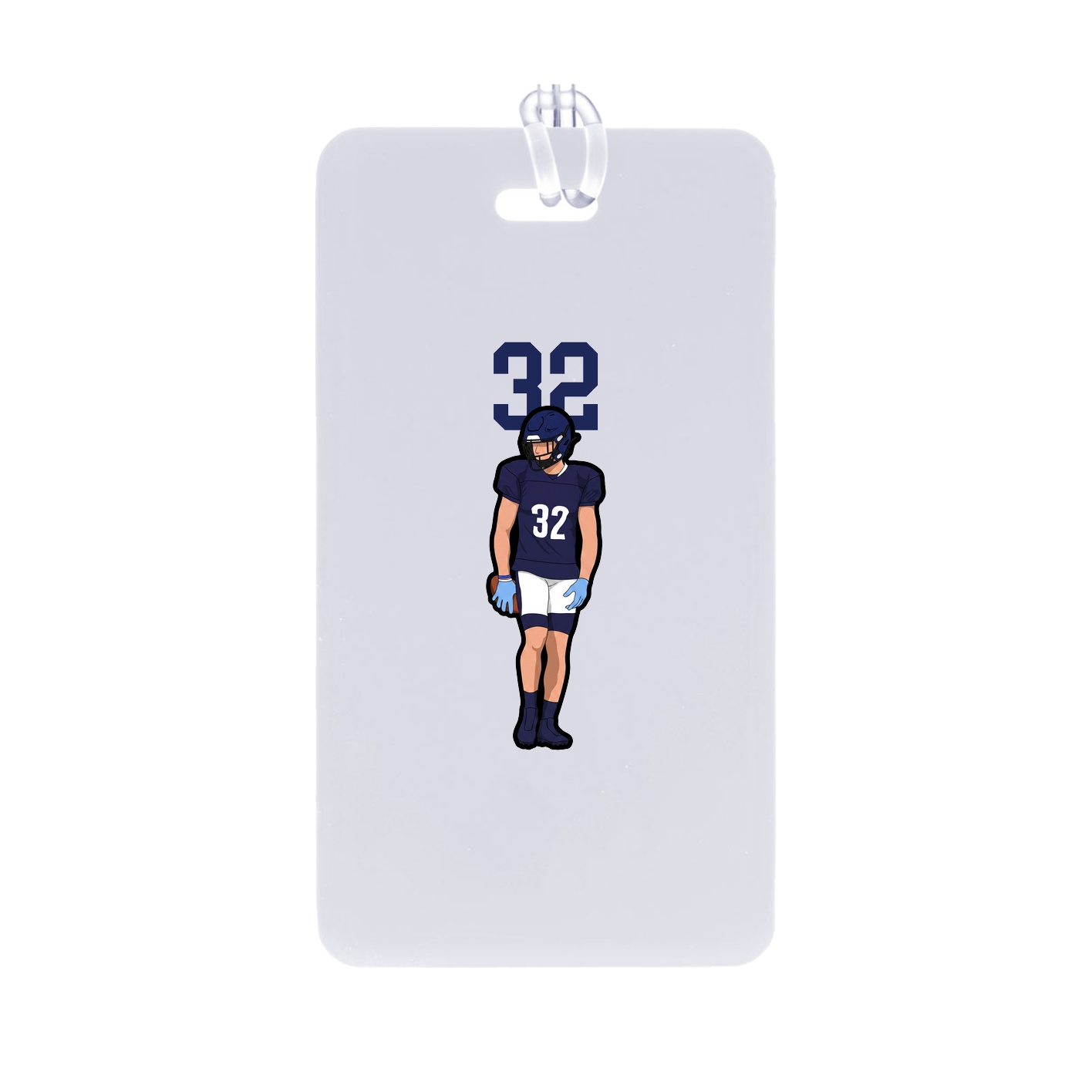 Bag Tag — Number Top in Classic