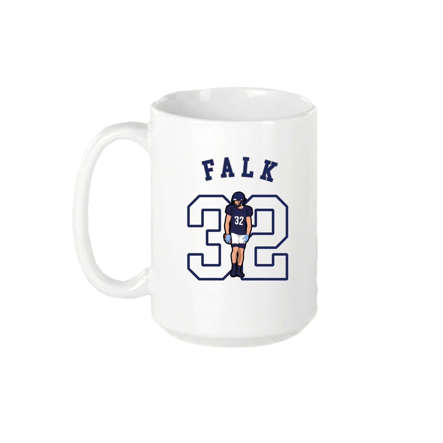 15oz Coffee Mug — Shirsey Arch in White