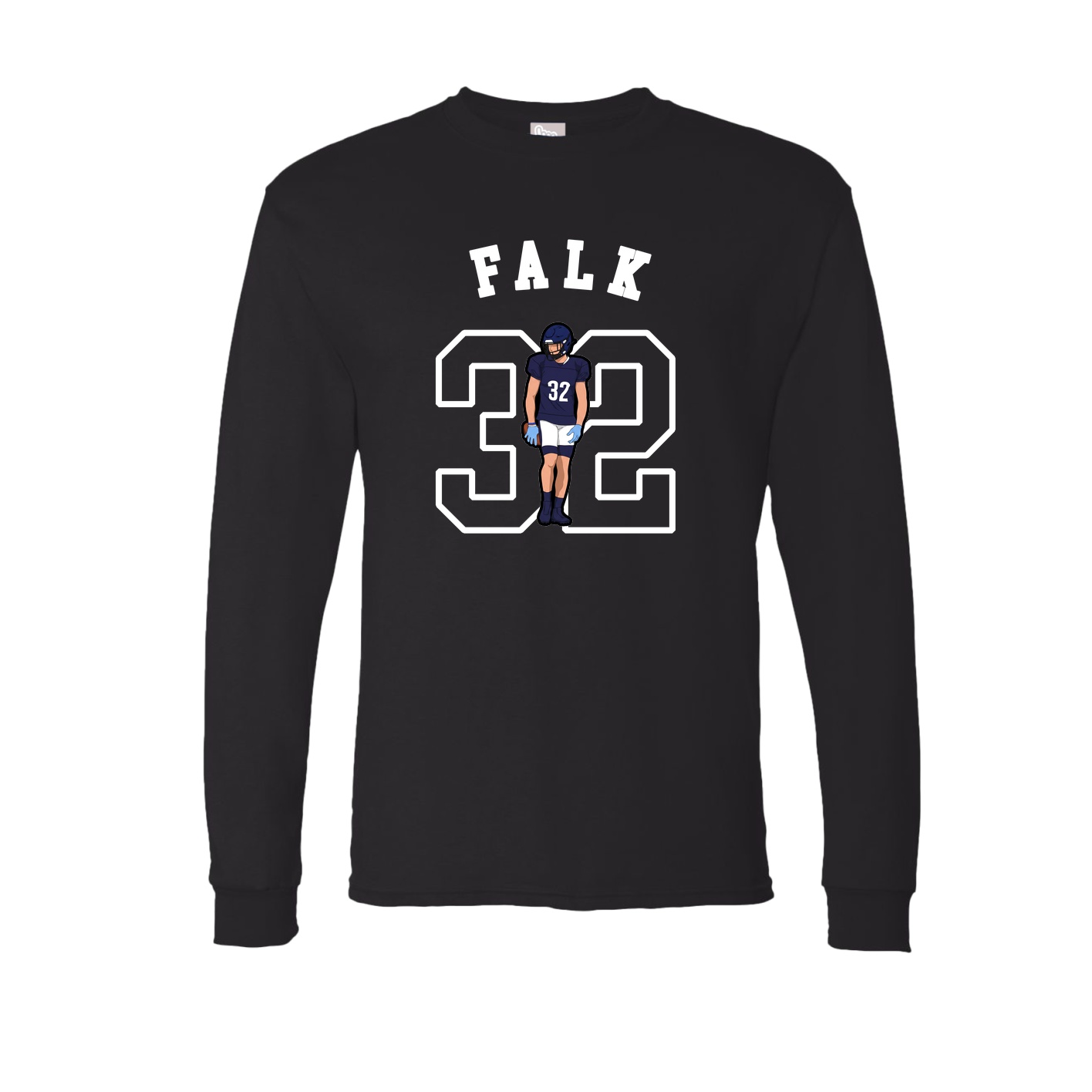 Long Sleeve Tee — Shirsey Arch in Black