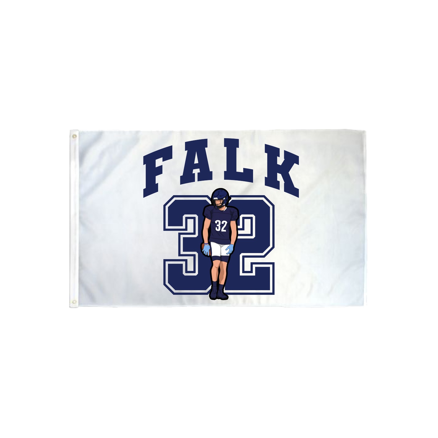 3x5 Flag — Number in Classic