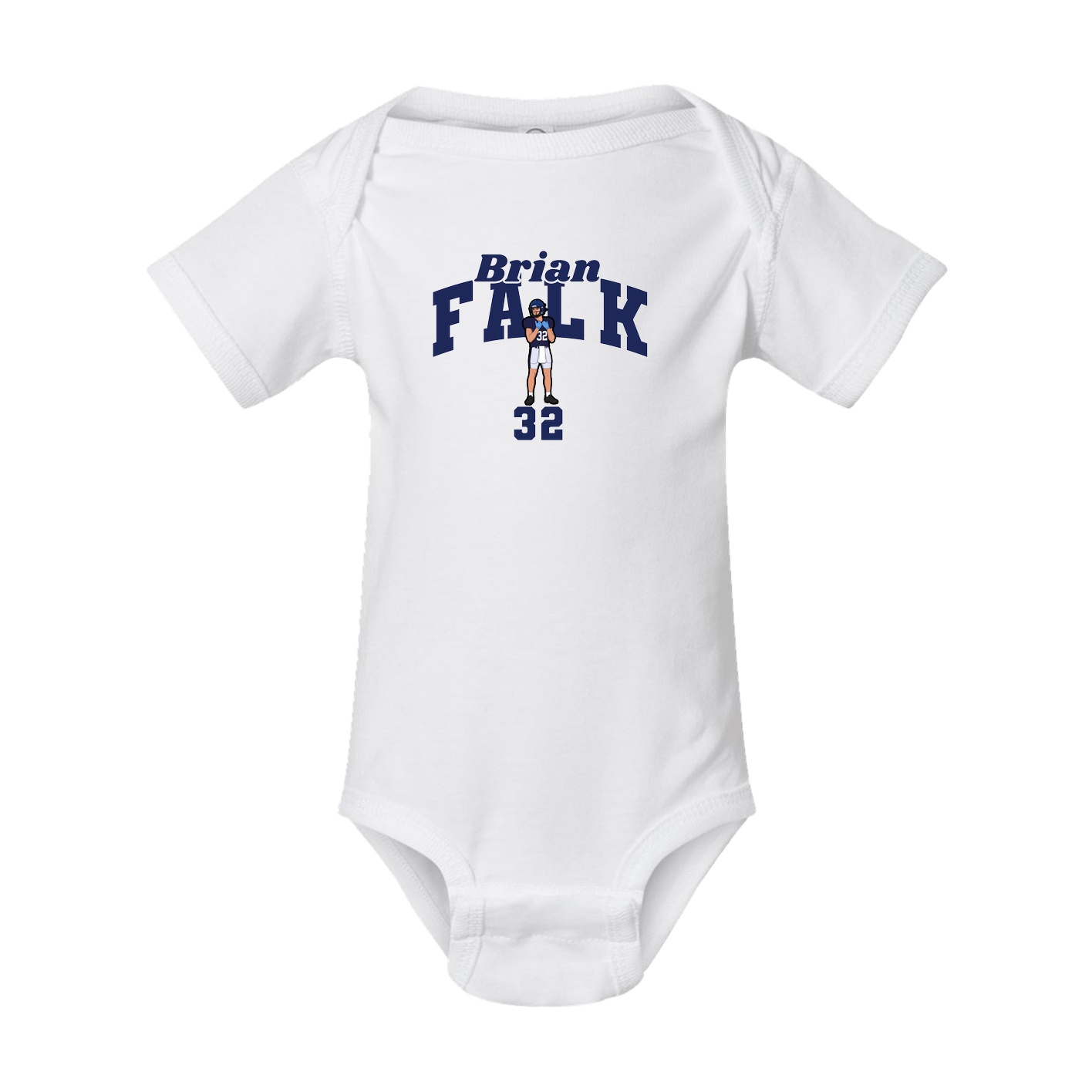 Baby Onesie — Signature Arch in White