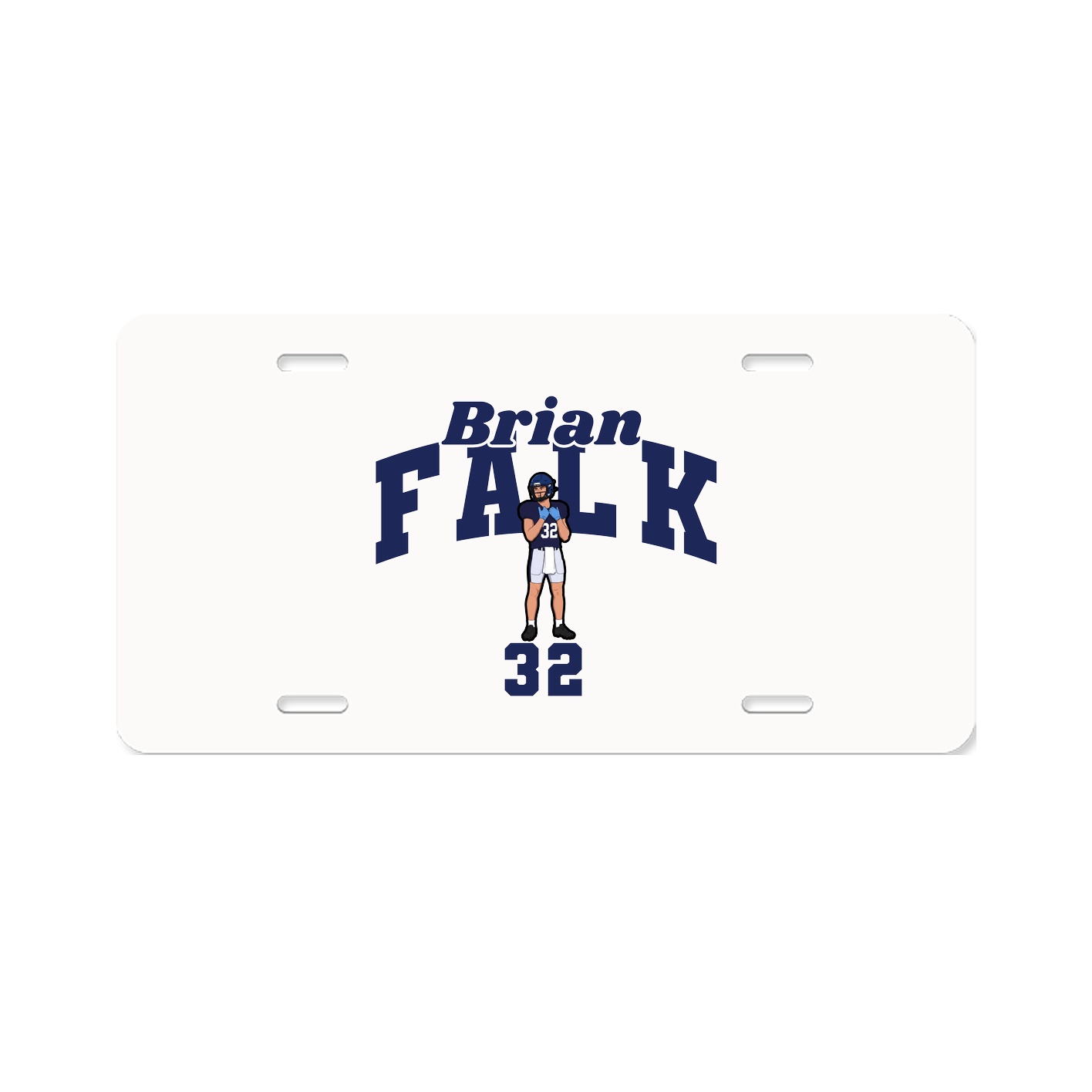 License Plate — Signature Arch in Classic