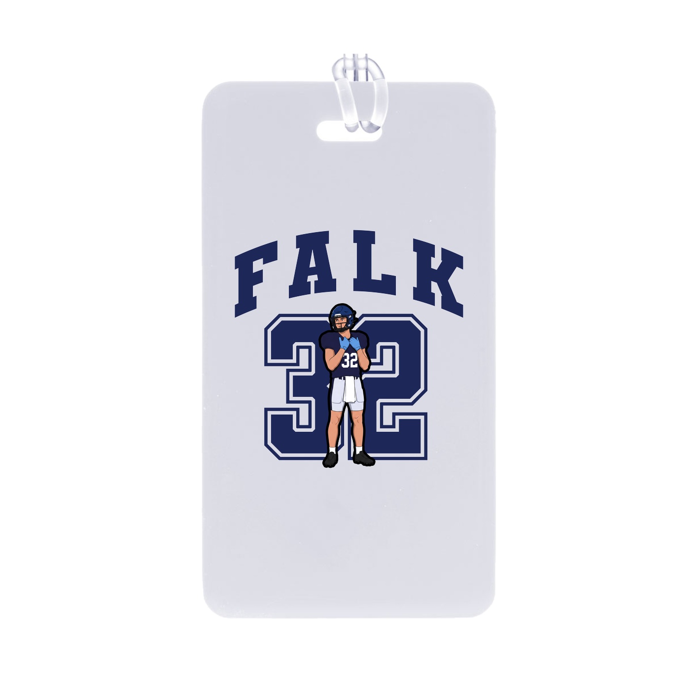 Bag Tag — Number in Classic