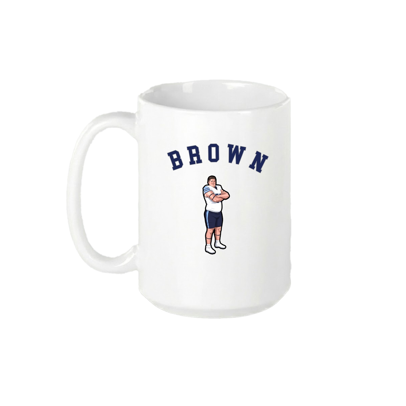 15oz Coffee Mug — Shirsey Arch in White