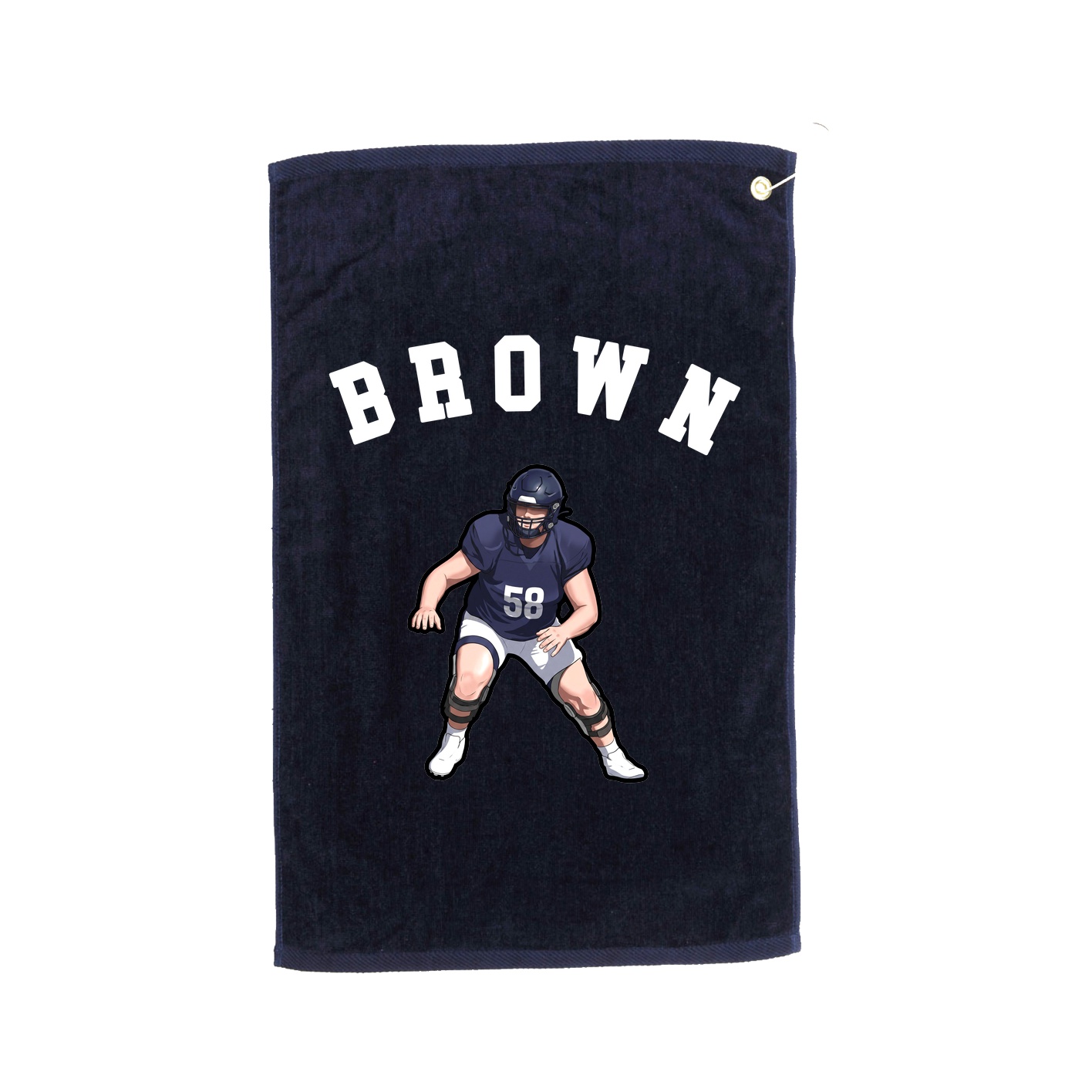 Golf Towel — Shirsey Arch in Navy