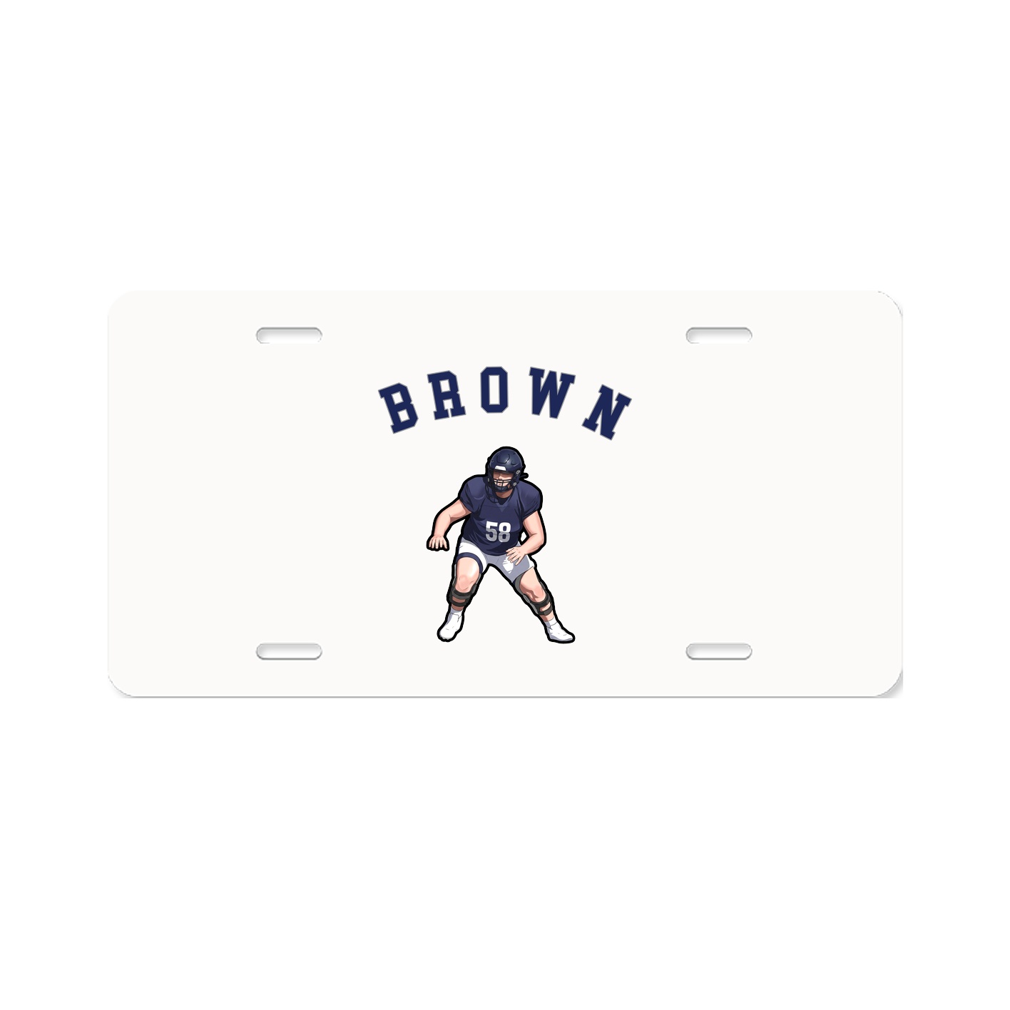License Plate — Shirsey Arch in Classic
