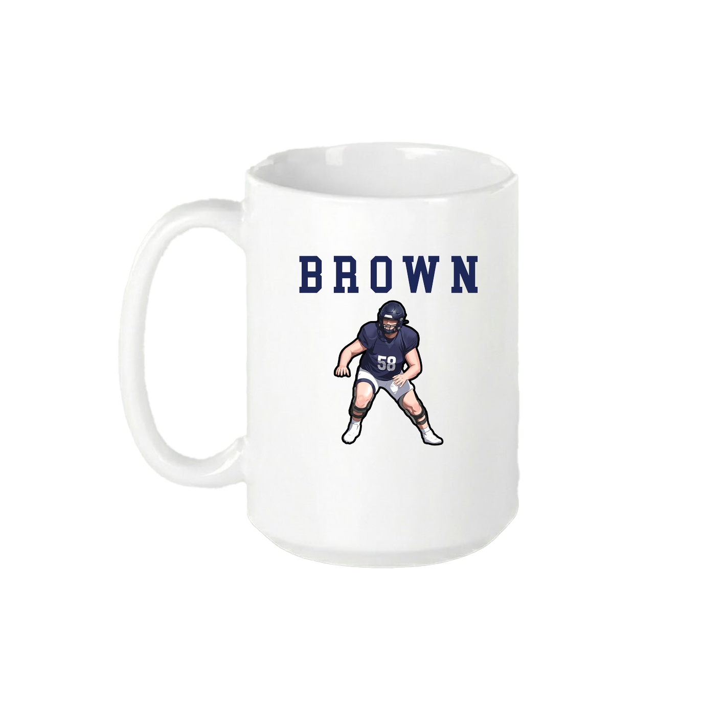15oz Coffee Mug — Shirsey in White