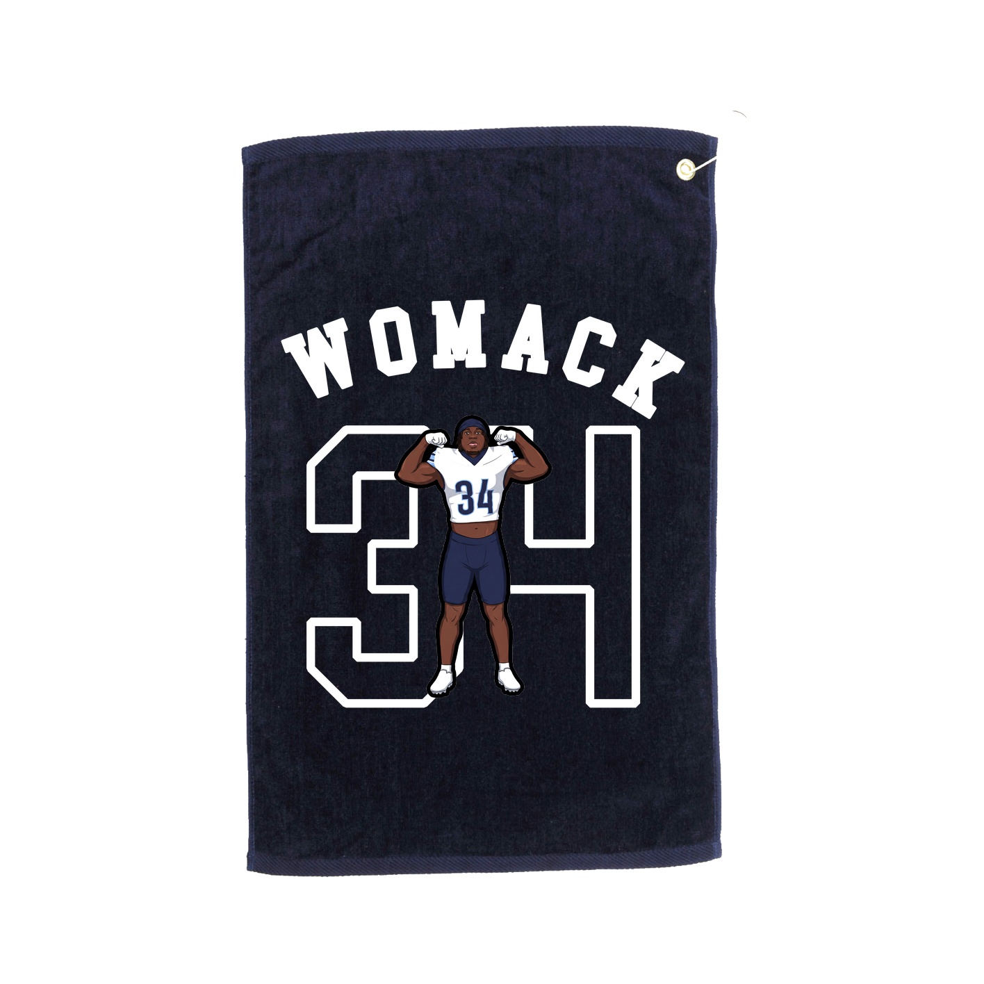 Golf Towel — Shirsey Arch in Navy