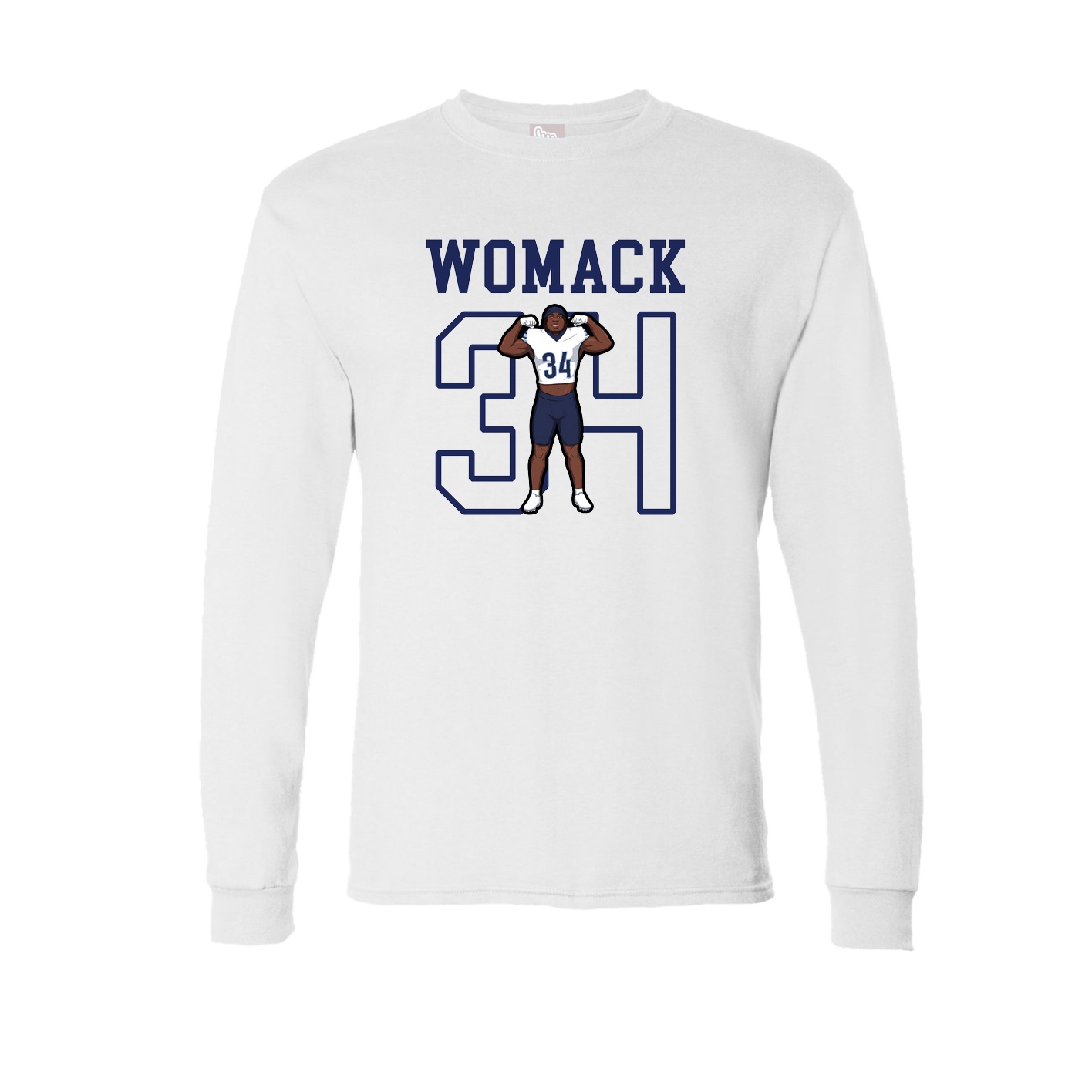 Long Sleeve Tee — Shirsey in White
