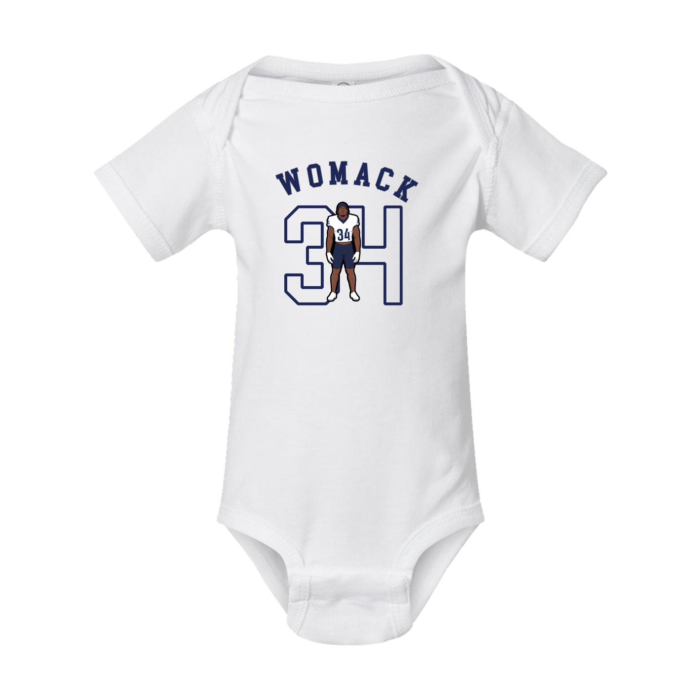 Baby Onesie — Shirsey Arch in White