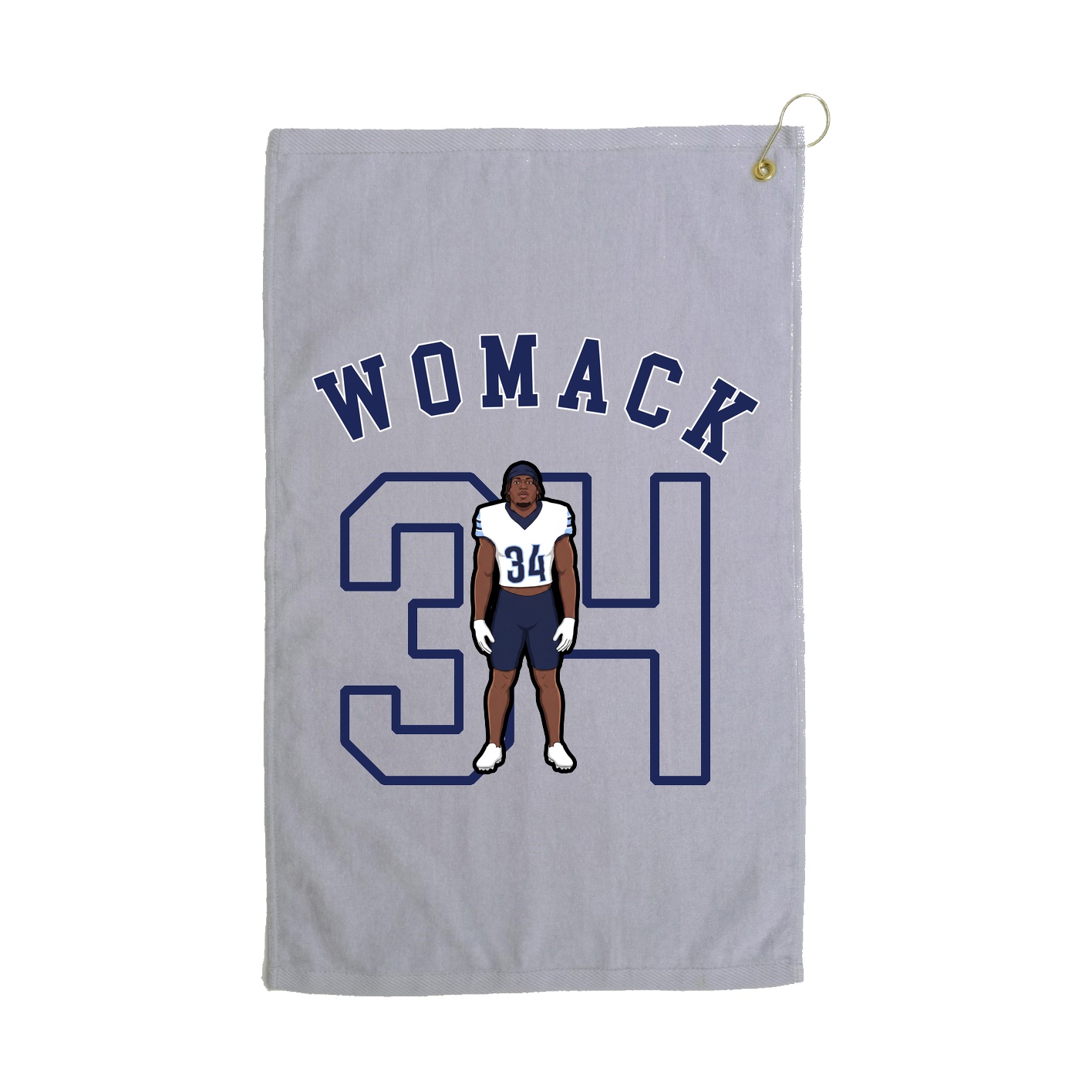 Golf Towel — Shirsey Arch in Grey