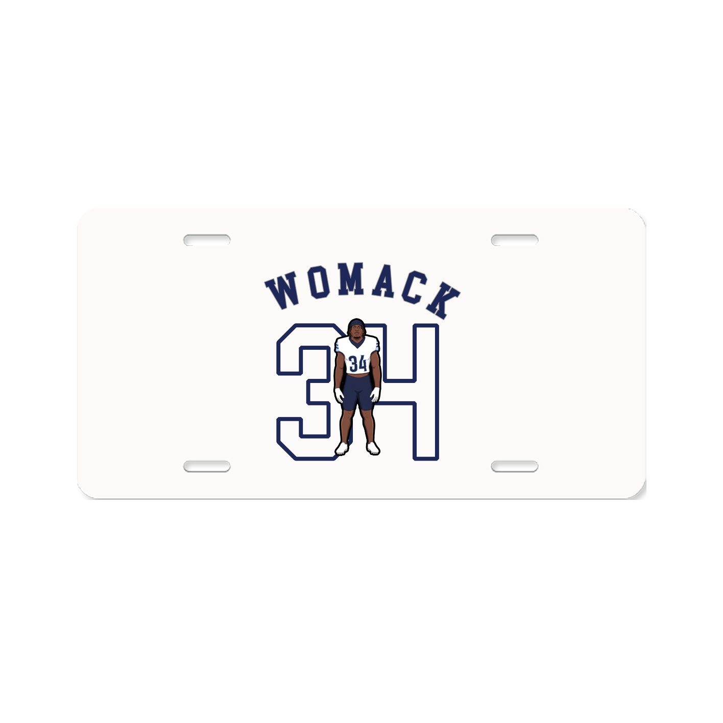 License Plate — Shirsey Arch in Classic