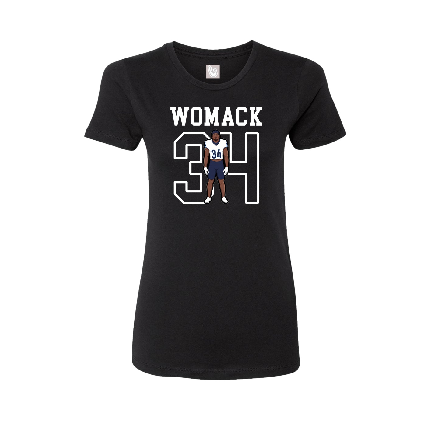 Fitted Women's Tee — Shirsey in Black
