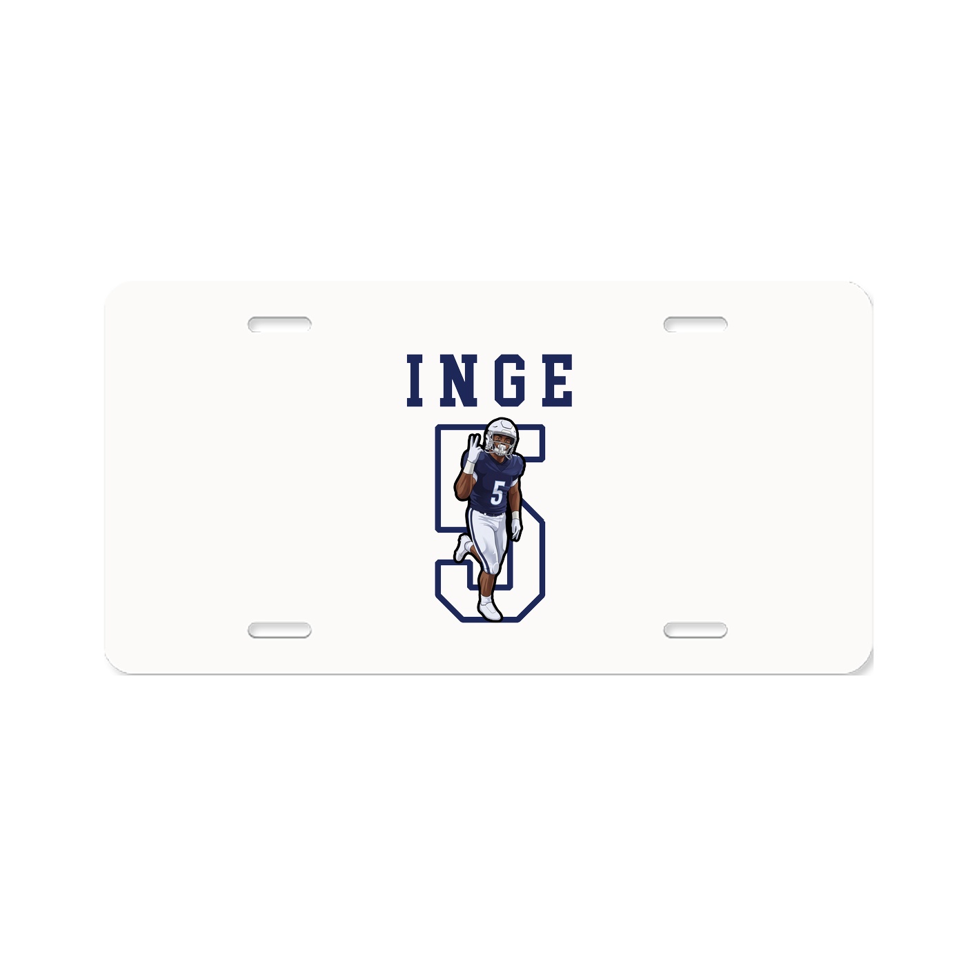 License Plate — Shirsey in Classic