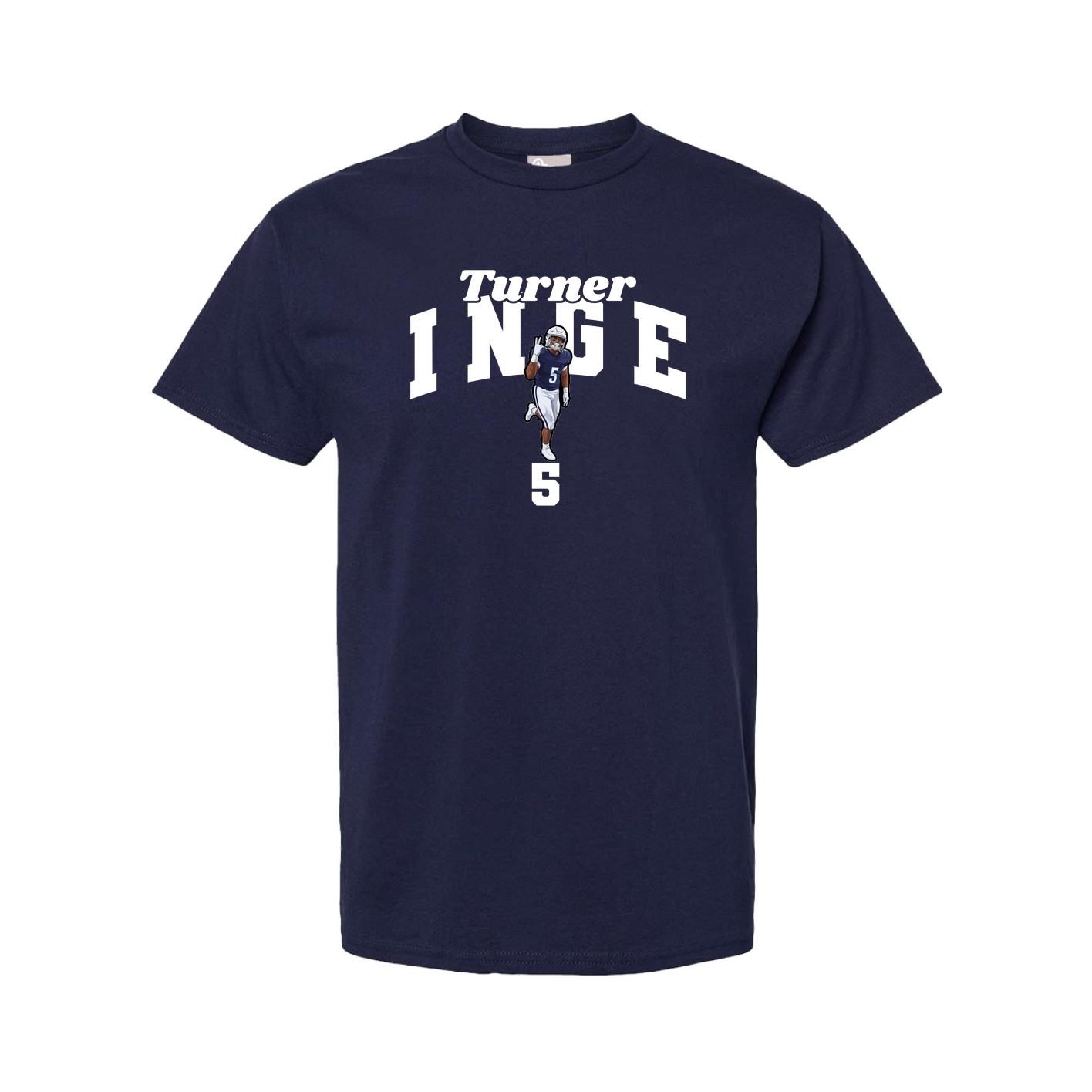 Tee — Signature Arch in Navy
