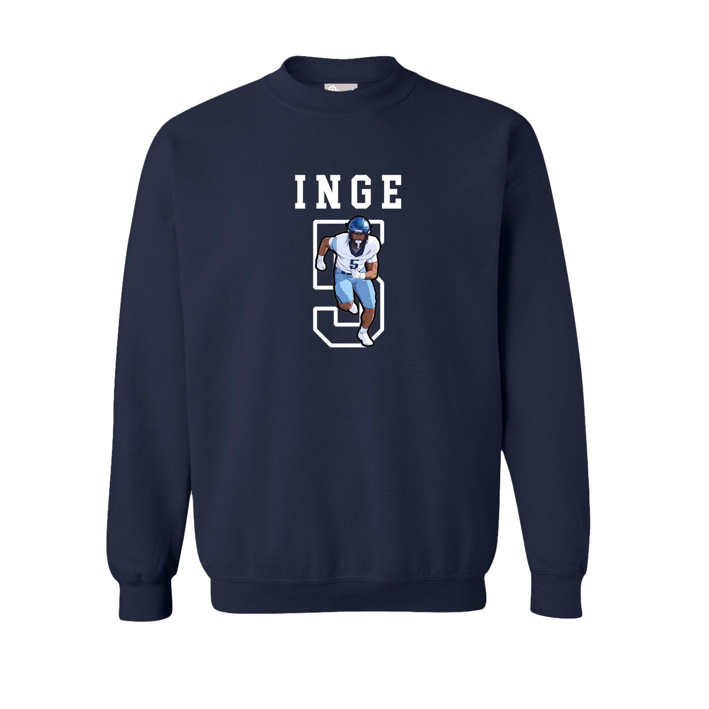Fleece Crew — Shirsey in Navy