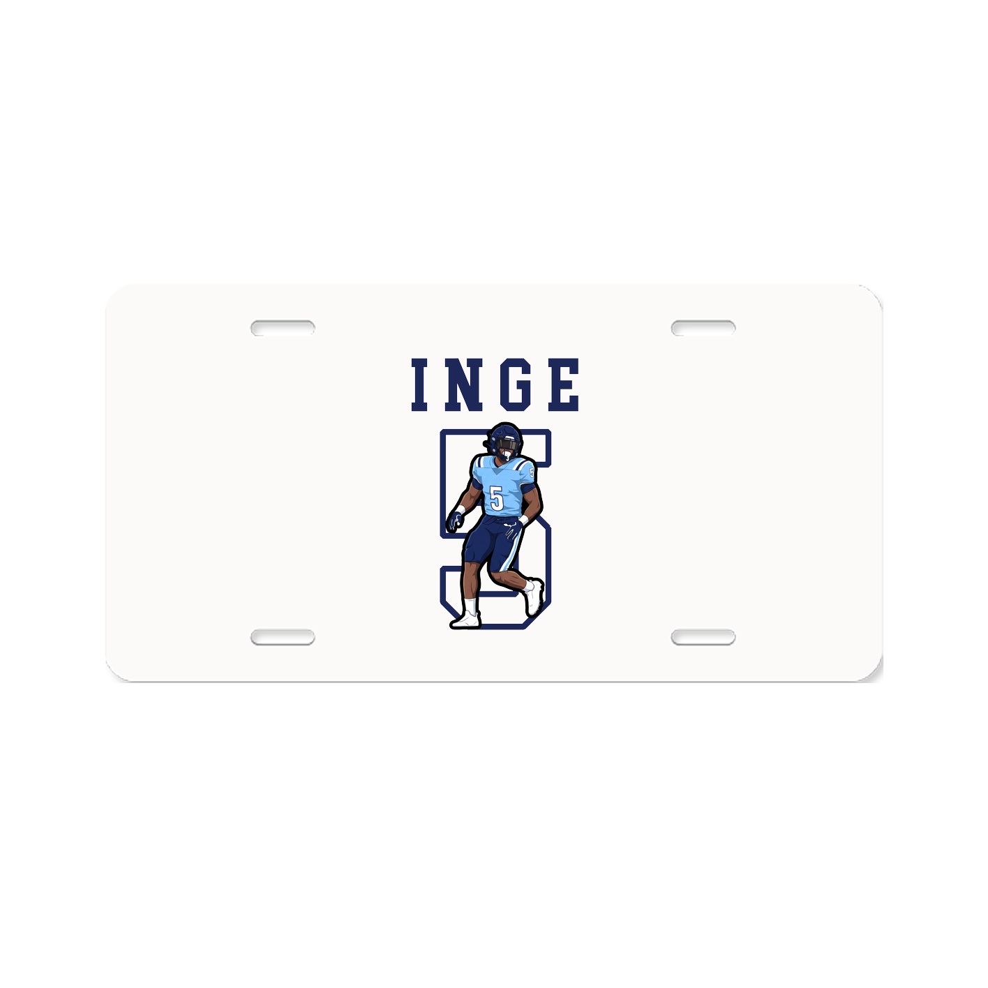 License Plate — Shirsey in Classic