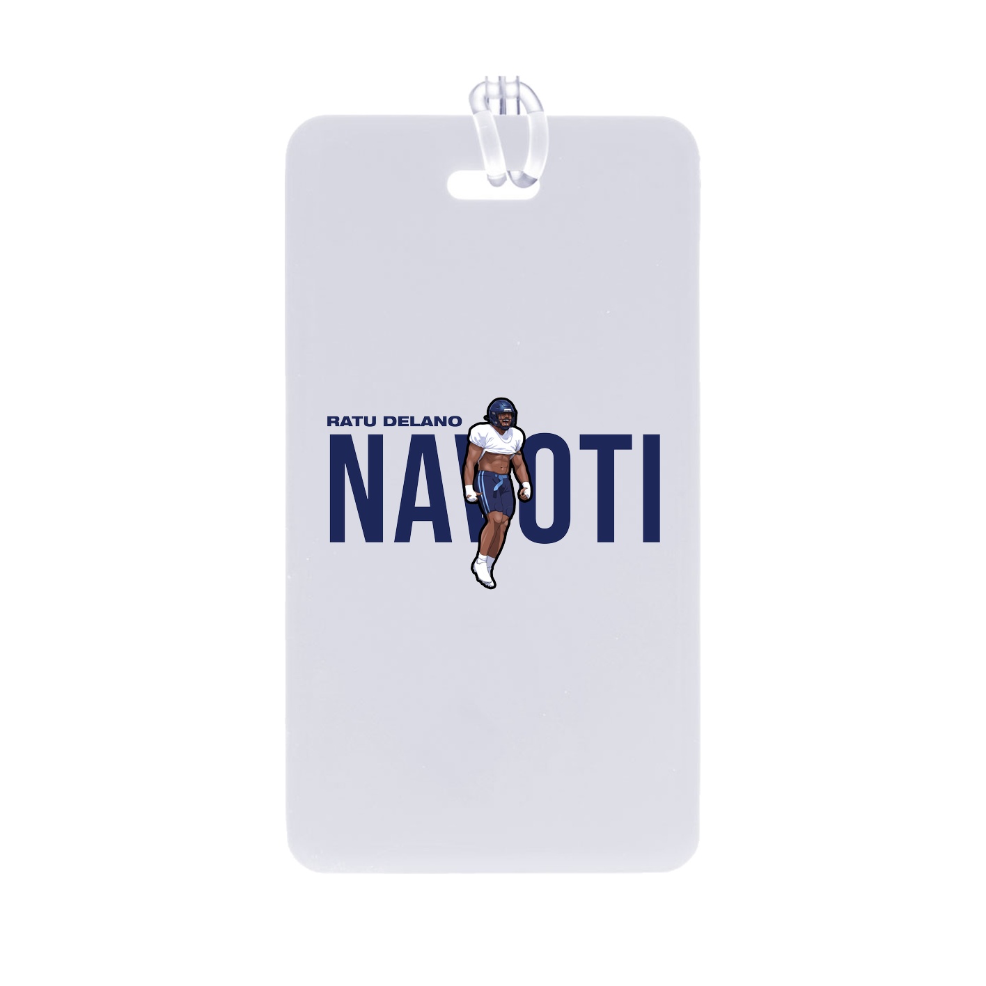 Bag Tag — Player Name in Classic