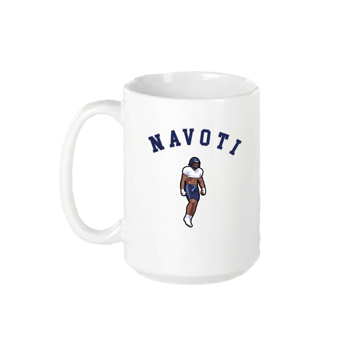15oz Coffee Mug — Shirsey Arch in White