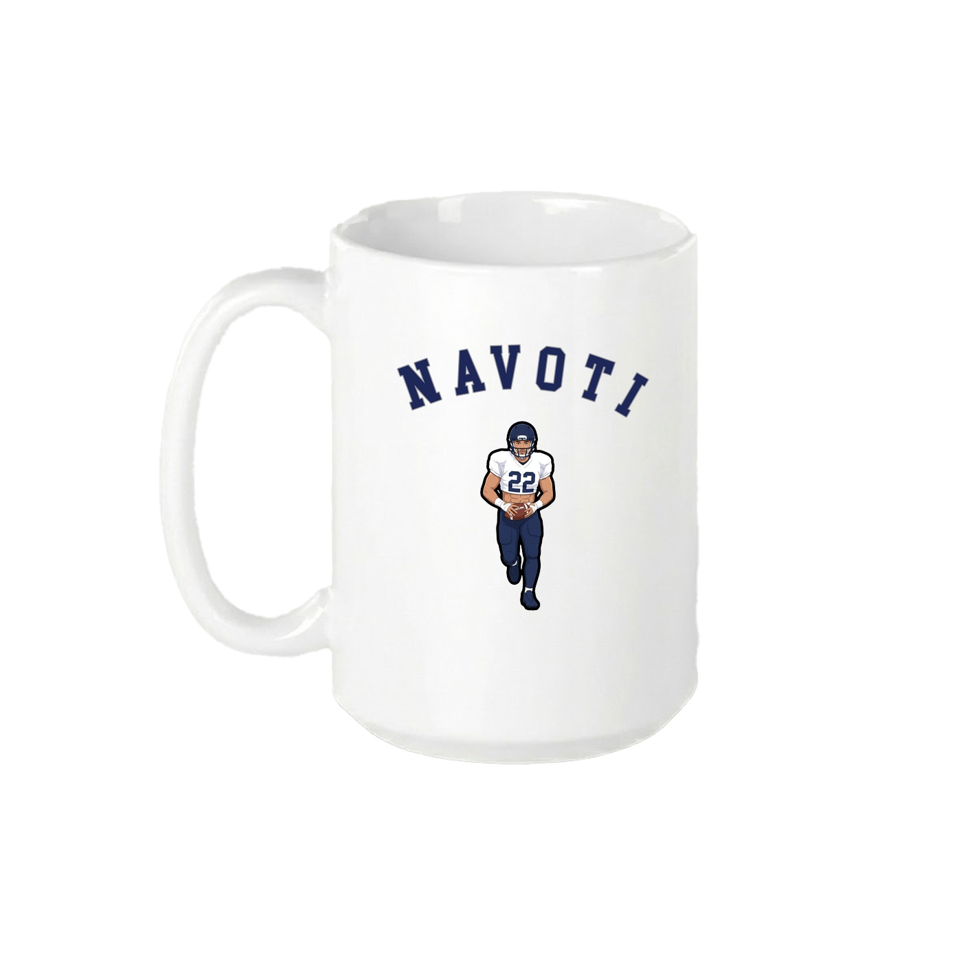 15oz Coffee Mug — Shirsey Arch in White