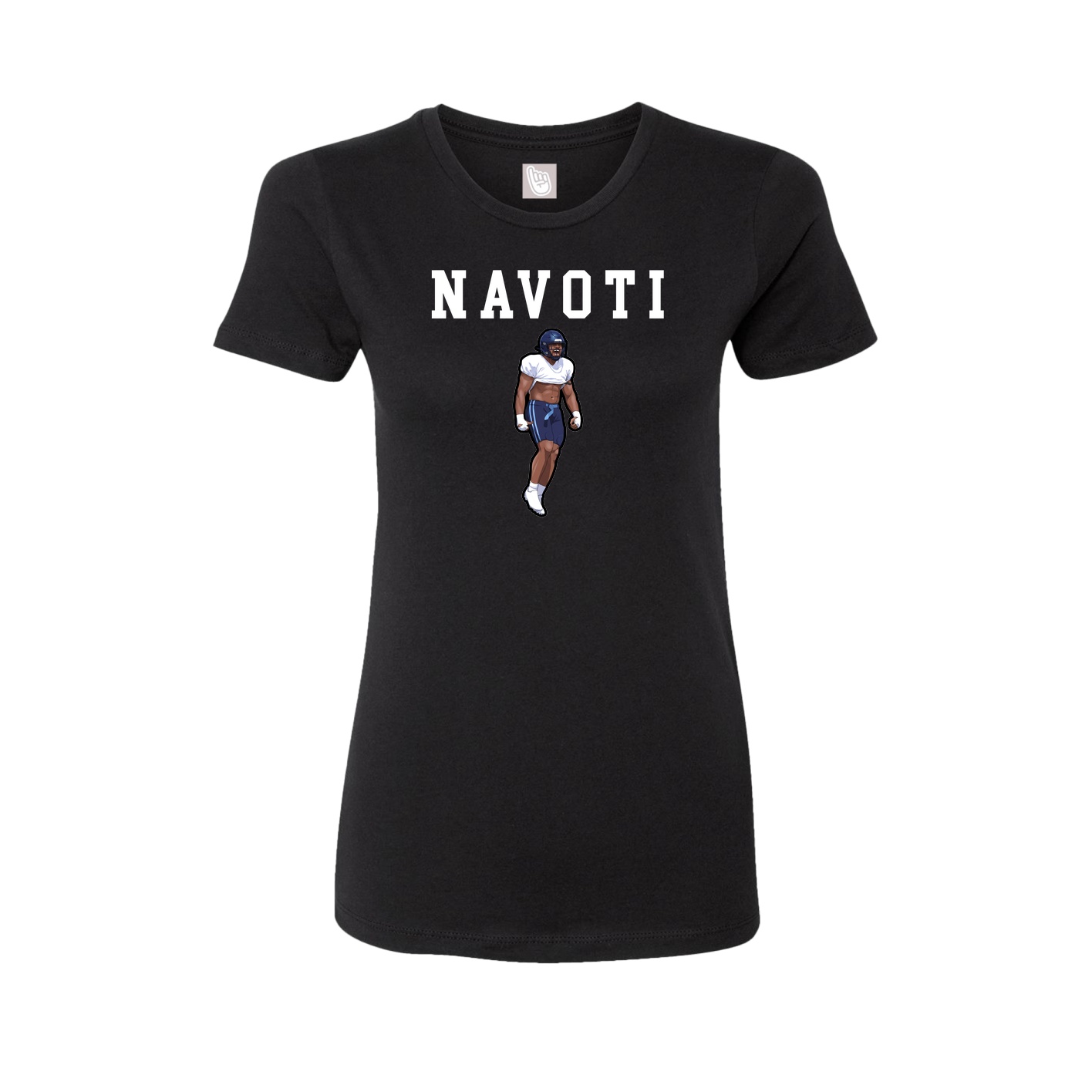Fitted Women's Tee — Shirsey in Black
