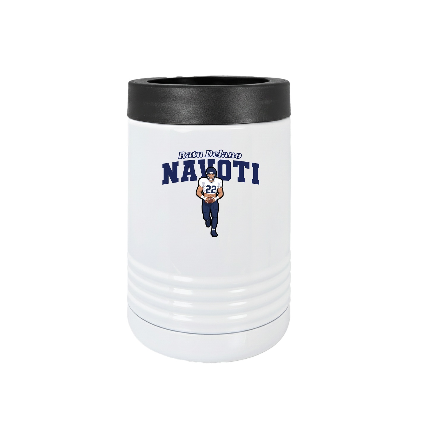 Beverage Holder — Name Arch in White