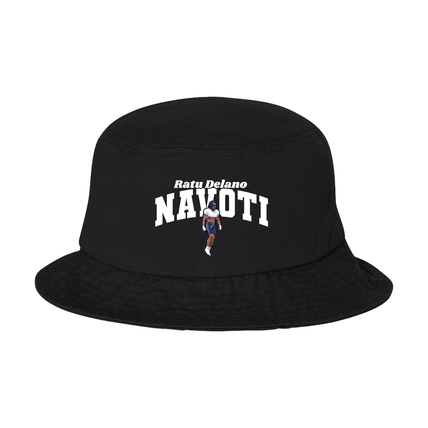 Bucket Cap — Signature Arch in Black