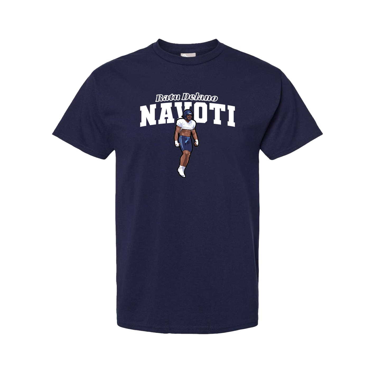 Tee — Name Arch in Navy