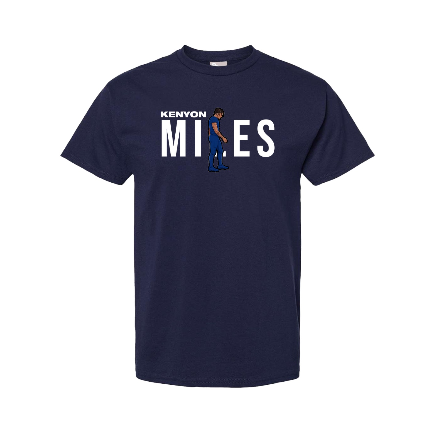 Tee — Player Name in Navy