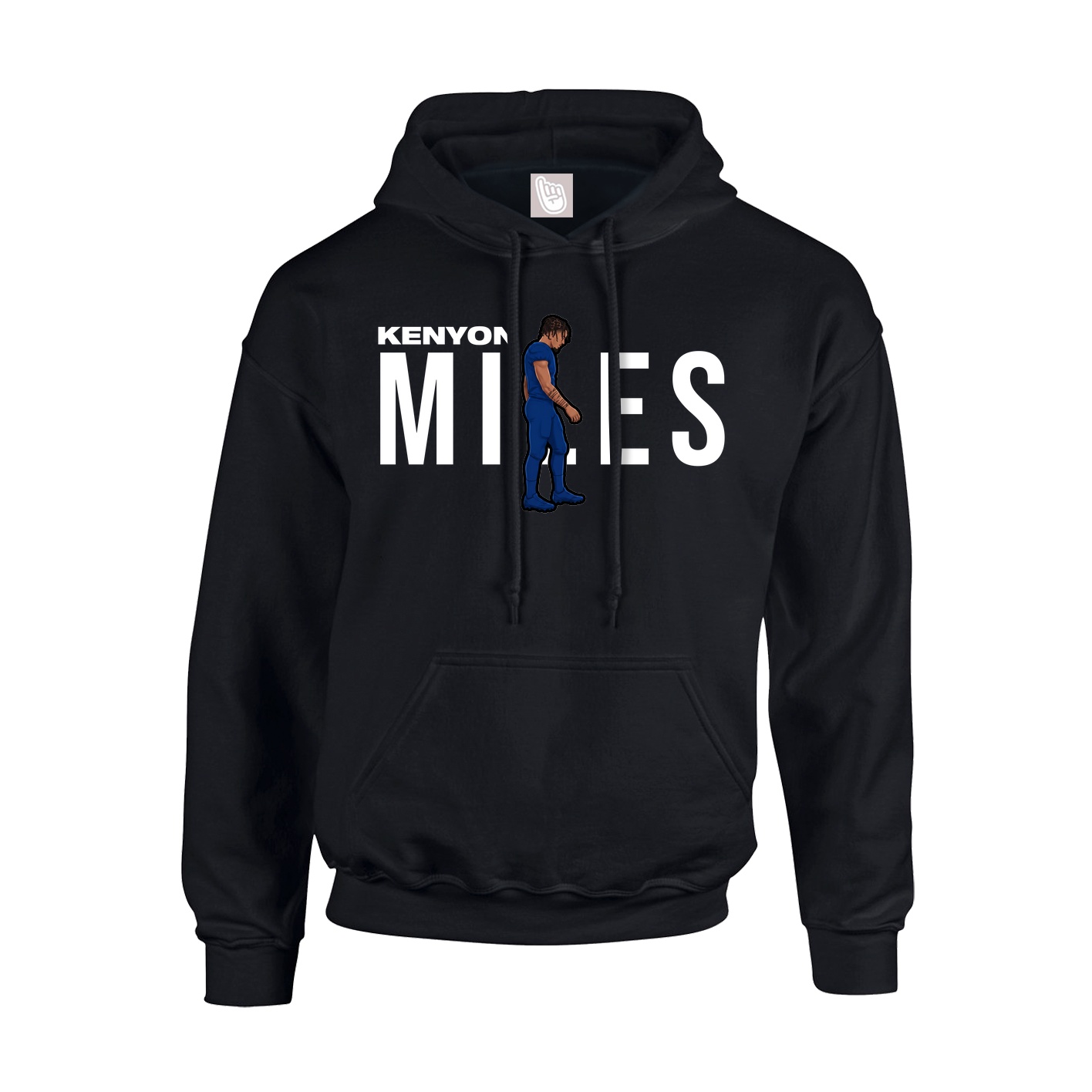 Youth Hoodie — Player Name in Black