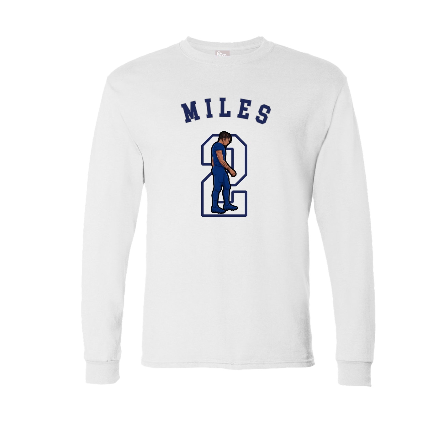 Long Sleeve Tee — Shirsey Arch in White