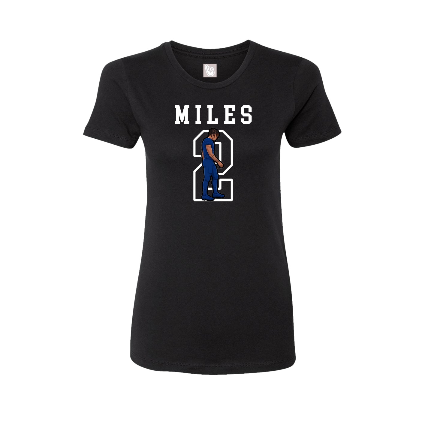 Fitted Women's Tee — Shirsey in Black
