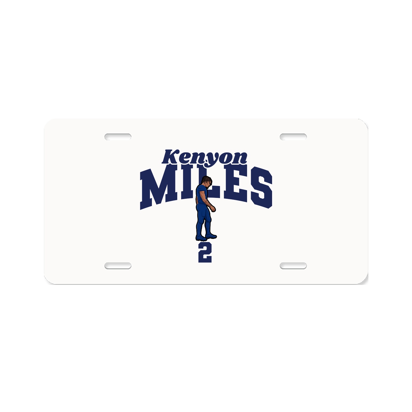 License Plate — Signature Arch in Classic