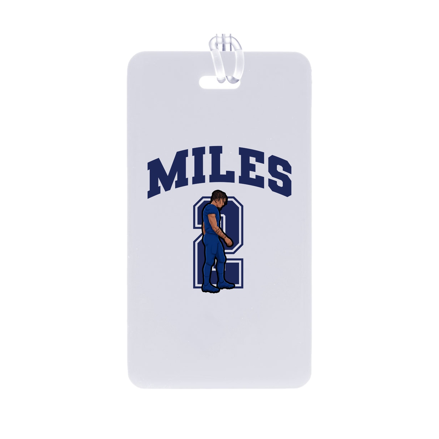 Bag Tag — Number in Classic