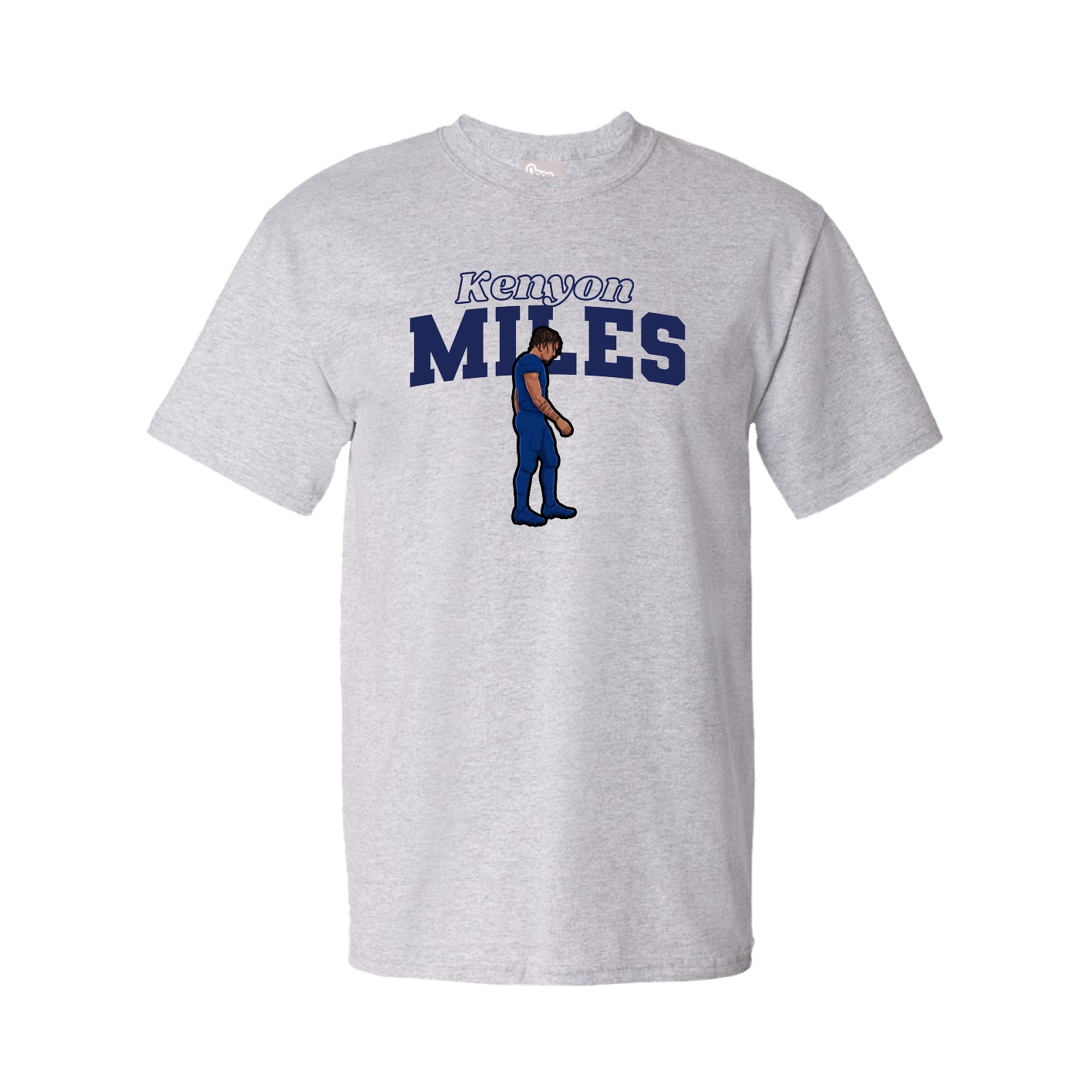 Tee — Name Arch in Grey