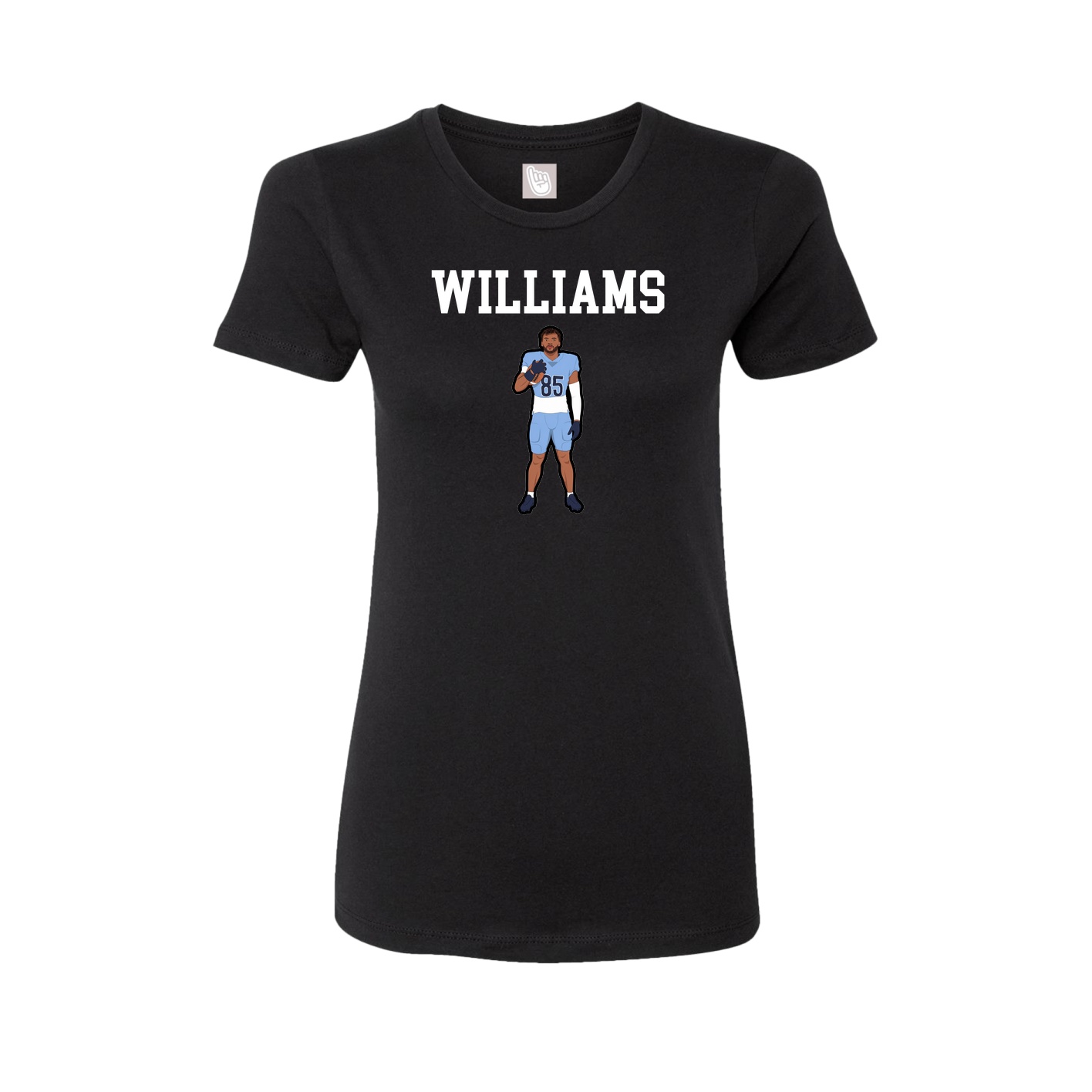Fitted Women's Tee — Shirsey in Black