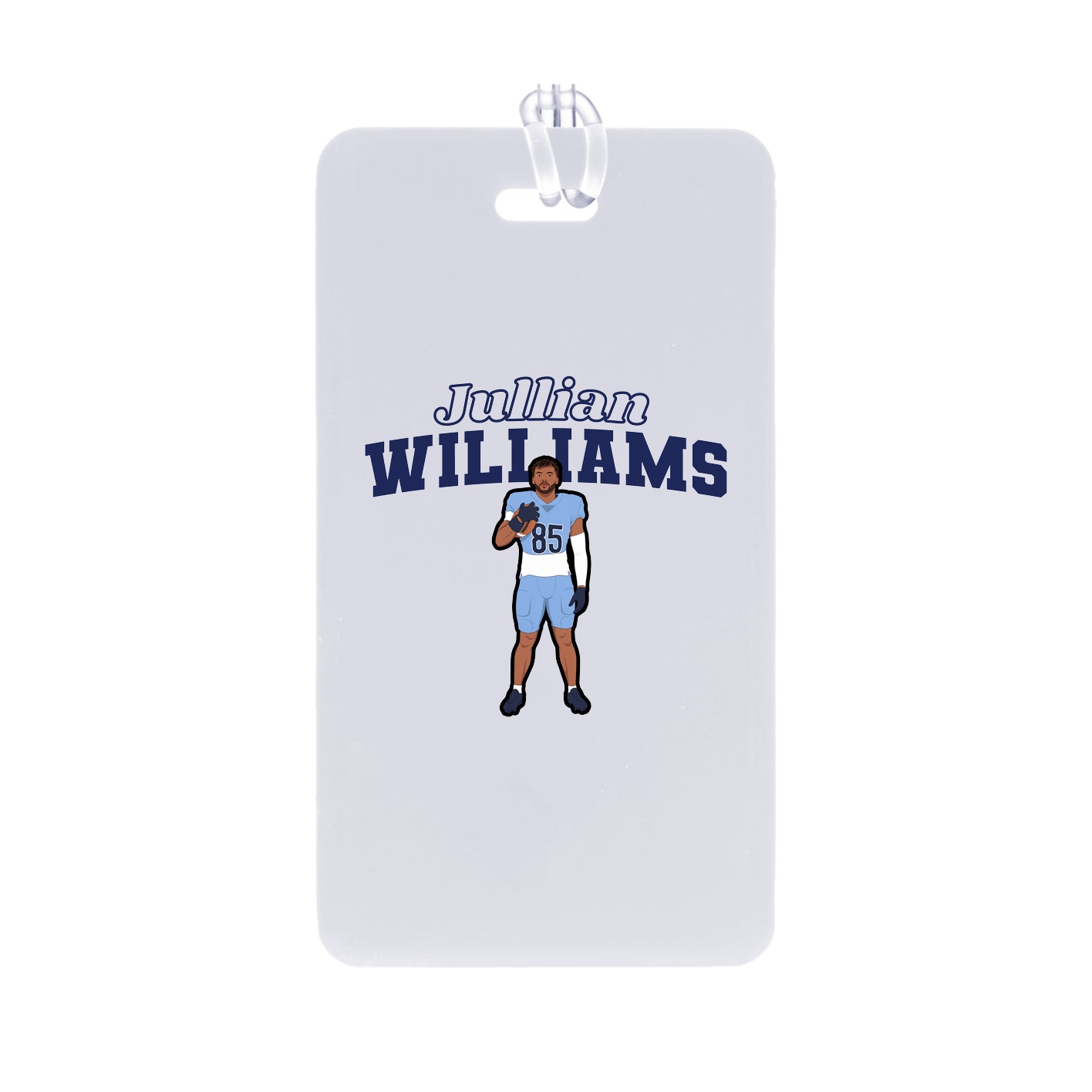 Bag Tag — Name Arch in Classic